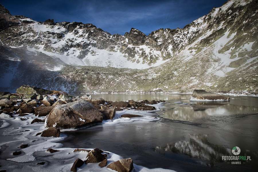 Capi Staw w Dolinie Młynickiej