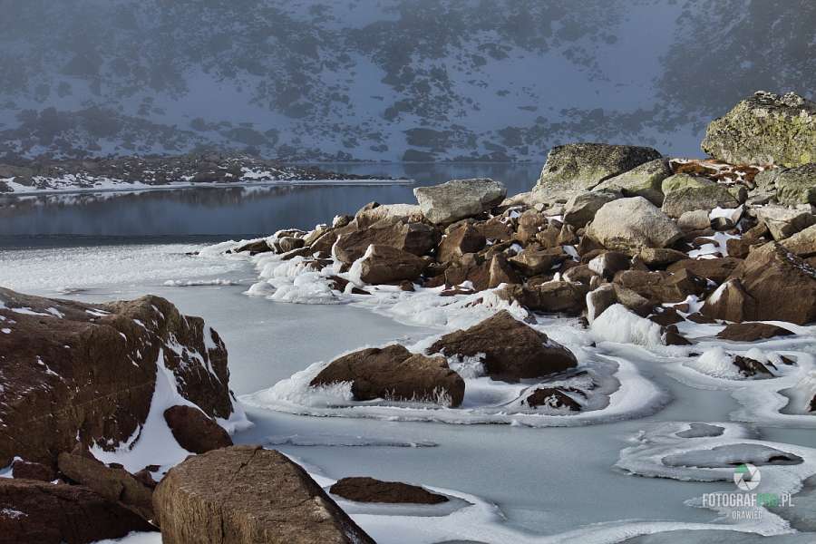 Początek zimy nad Capim Stawem