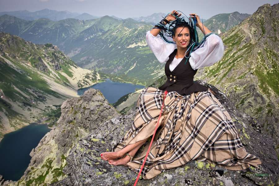 sesja portretowa w górach