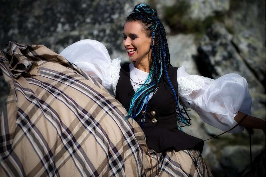 sesja portretowa w górach