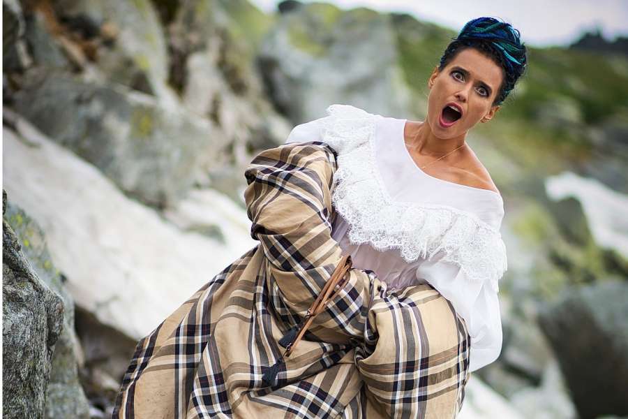 sesja portretowa w górach