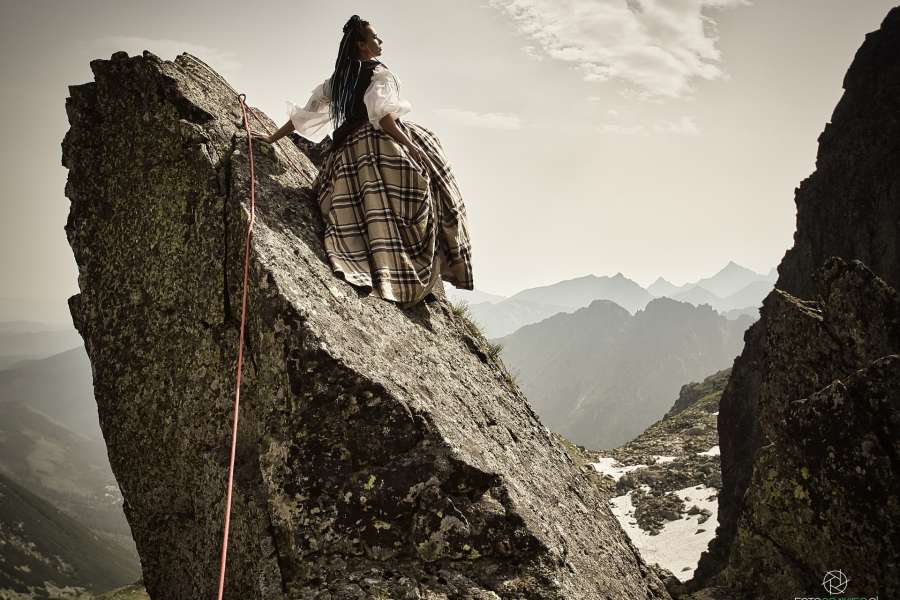 sesja portretowa w górach