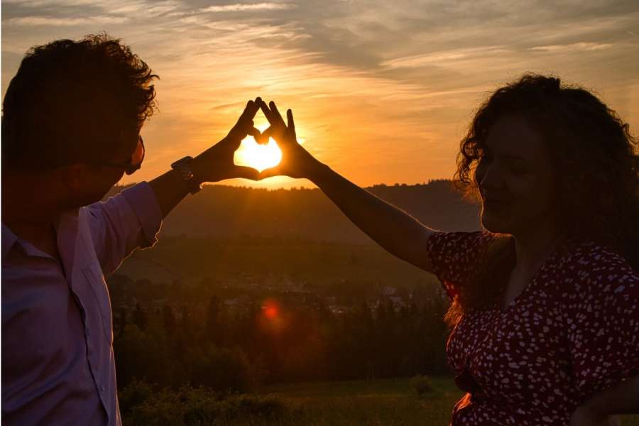 Sesja ciążowa Marty i Mateusza